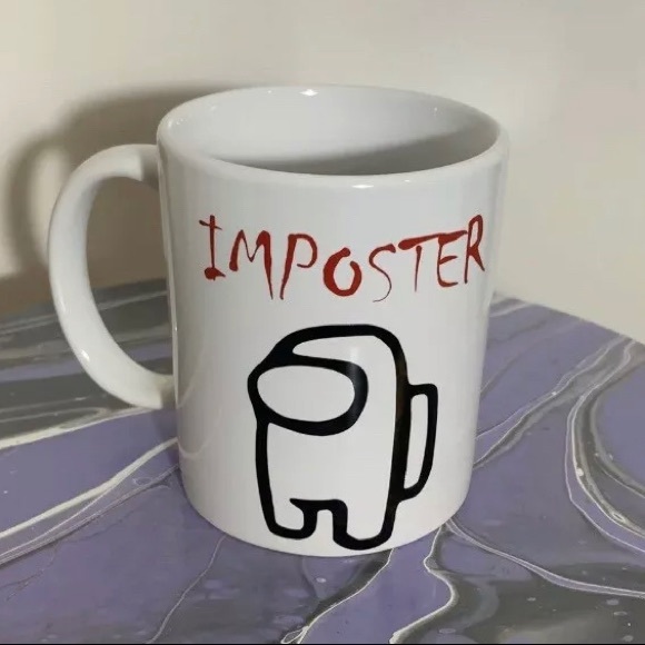 Among Us Impostor Coffee Mug - Picture 1 of 2